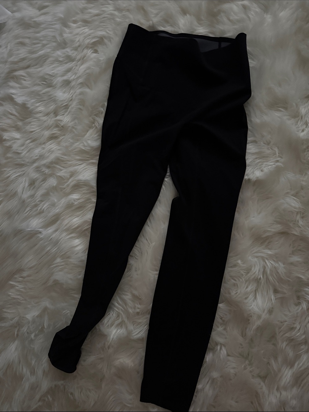SPANX Black Ponte Skinny Leggings